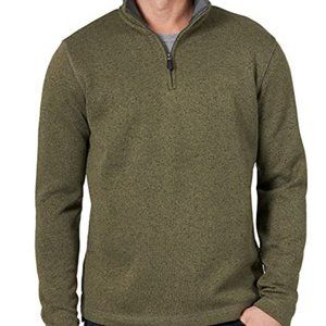 Clauthentics Men’s Sweater Fleece Quarter-Zip